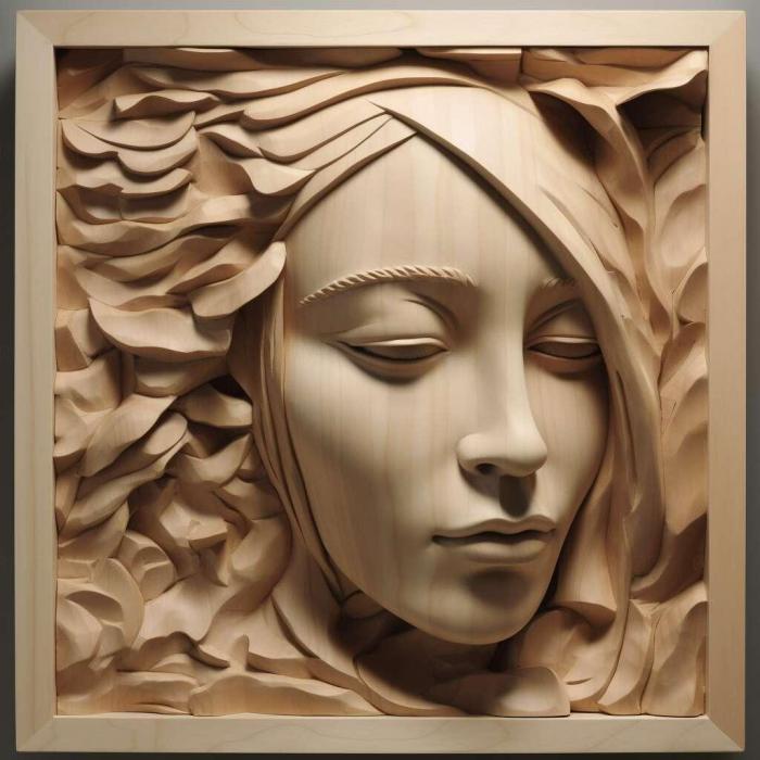 نموذج ثلاثي الأبعاد لآلة CNC 3D Art 